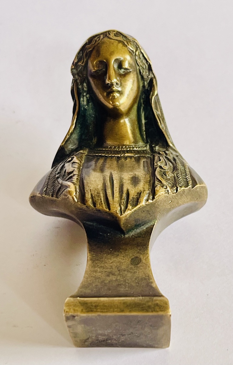 Bronze Seal Signed Bolbias-photo-6